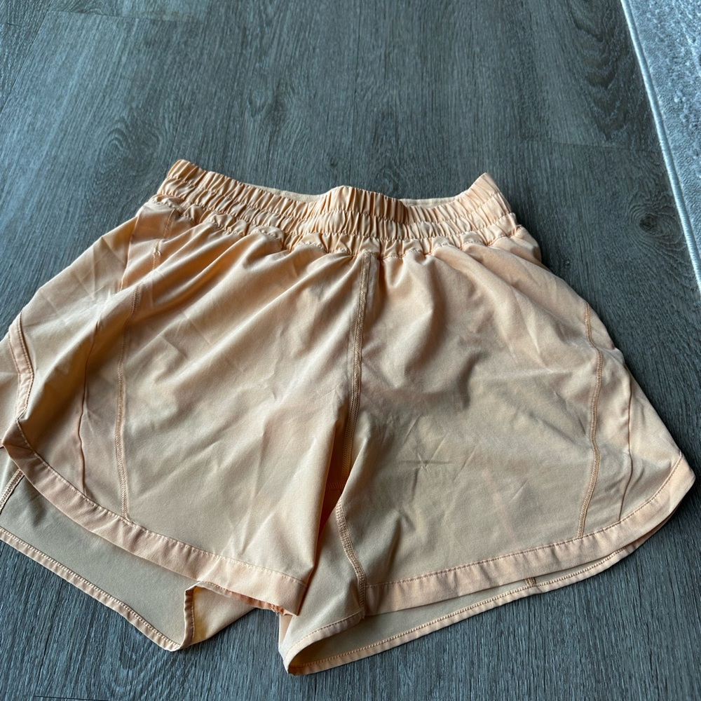 lululemon athletica Apricot Women's Athletic Shorts